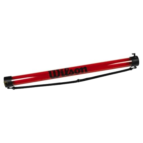 Image of Wilson Pick Up Ball Tube - Red, N/A