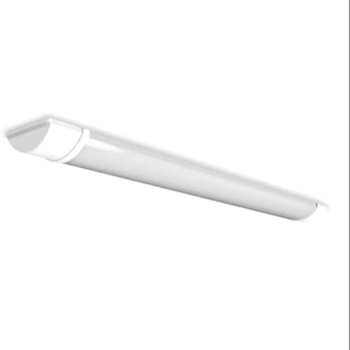 Image of 4lite Indoor Batten (White) 3400lm 4ft Daylight IP20 Rated Twin LED Integrated 30W Strip Light - 4L3/2014-4Yr Guarantee