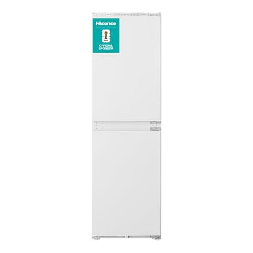 Image of Hisense RIB291F4AWE Built in Frost Fres Fridge Freezer, Multi Air Flow, Electronic Control, Multi Air Flow, Sliding hinge 54D x 54W x 176.8H cm, White