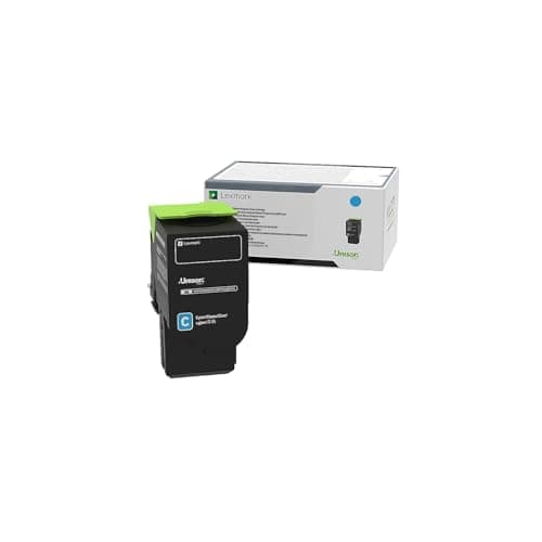 Image of Lexmark C240X20 Original Cyan Toner Cartridge 1 Piece(s) – Toner for Laser Printers (3500 Pages, Cyan, 1 Piece)