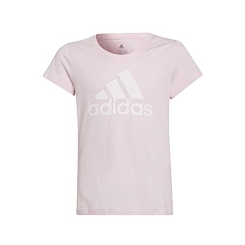 Image of adidas Girls Essentials Linear T-Shirt Pink 13-14 Years