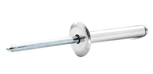 Image of 4.8mm x 16mm (16mm) Large Flange Blind Pop Rivet Dome Head Aluminium/Steel Shaft (Pack of 20) E05DE