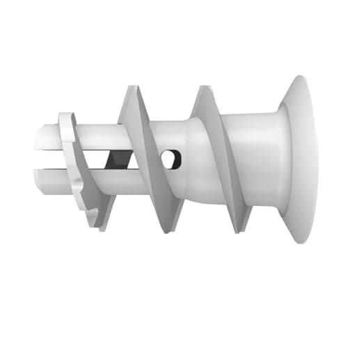 Image of Nylon Plasterboard Plug Fixing Anchor DRIVA Heavy Duty Self Drive Study Walls Cavity (Pack of:10)