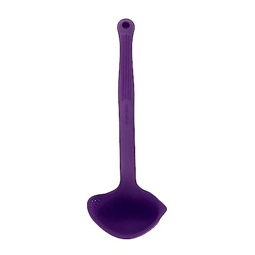 Image of Colourworks Purple Silicone Ladle 27cm