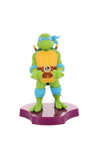 Image of Exquisite Gaming Holdems - Teenage Mutant Ninja Turtles - Mini Cable Guys - Leonardo Phone Stand and Device Holder (TMNT)