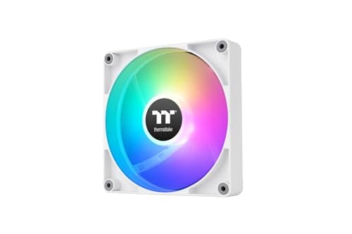 Image of Thermaltake CT120 Reverse ARGB Sync 2 Pack 120mm PWM PC Fans, 2000 RPM, 65.82 CFM, 28 dB, Compatible with Desktop, 18.8 x 6.27 cm