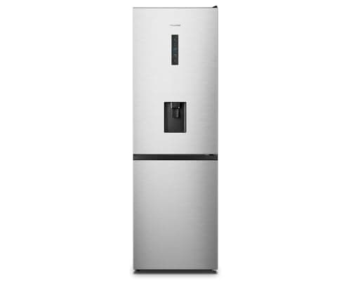 Image of RB395N4WCE - 186 x 60 cm - 60/40 Split - 304 Litre Capacity - Frost Free - Electronic Control - Stainless Steel - Freestanding Fridge Freezer - Non Plumbed Water Dispenser - 2 Year Warranty