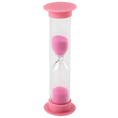 Image of TRIXES Pink Sand Timer - 1 minute Sand Timer