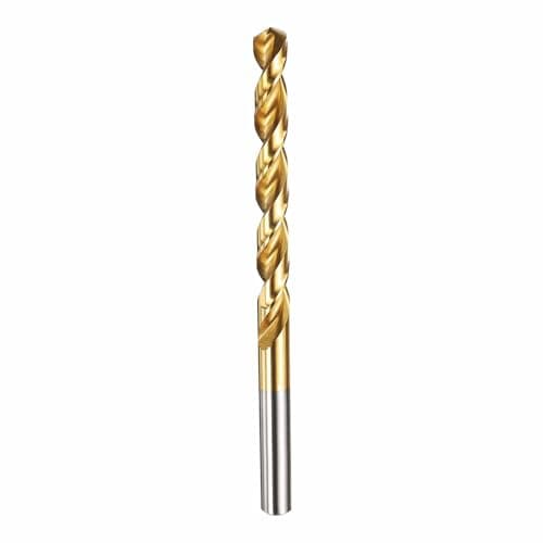 Image of Kozelo 1pcs Drill Bit - [7.6mm Diameter] M42 8% Cobalt HSS Cutting Tool for Machining Hard Metal Stainless Steel Woodworking Handicraft Use, 135° Cutting Angle TiN