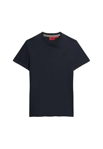 Image of Superdry Men's Vintage Logo Emb Tee T-Shirt, Dark Navy, XXL