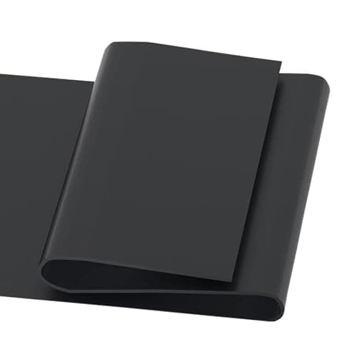 Image of Solid Neoprene Rubber Sheet, Solid 500X500mm Rubber Rolls(5mm)