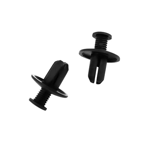 Image of Partuto 100 Pcs 8mm Hole Plastic Screw in Fastener Rivets Retainer Clips Replacement