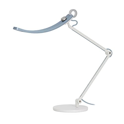 Image of BenQ WiT e-Reading Desk Lamp | Eye-Caring for Reading, Study, Craft | Ultrawide, Bright, Dimmable with 13 Colour Modes | Adjustable Arm | Matte Blue