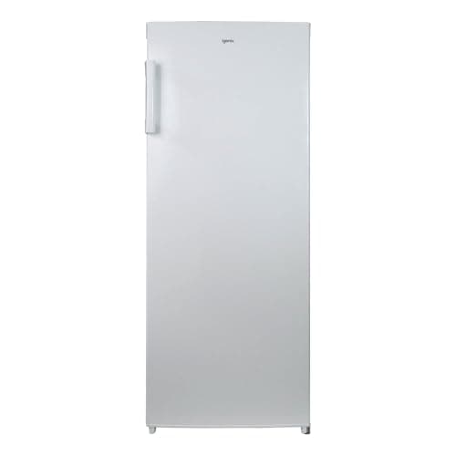 Image of Igenix IGTF055W Freestanding Tall Freezer, 2 Shelves with Flap Closures, 3 Clear Freezer Drawers, Reversible Door, 160 Litre Capacity, 55 cm Wide, White
