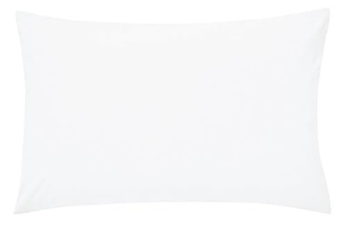 Image of Helena Springfield Plain Dye Standard Pillow Case, Percale, White, Standard