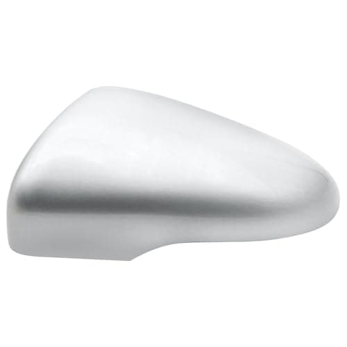 Image of JUUDDENPARTS Wing Mirror Cover Cap Casing Left Passenger Side, Painted Reflex Silver Door Cover Cap, ABS Door Wing Mirror Cover Cap Casing Replacement for Golf Mk6