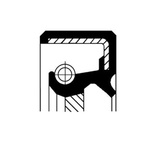 Image of Corteco 19034051B Crankshaft Oil Seal