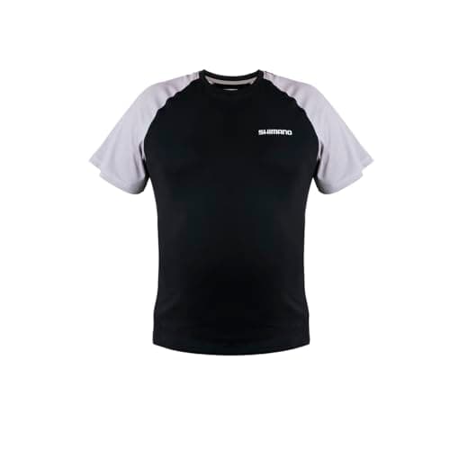 Image of Shimano Short Sleeve T-Shirt Black - M