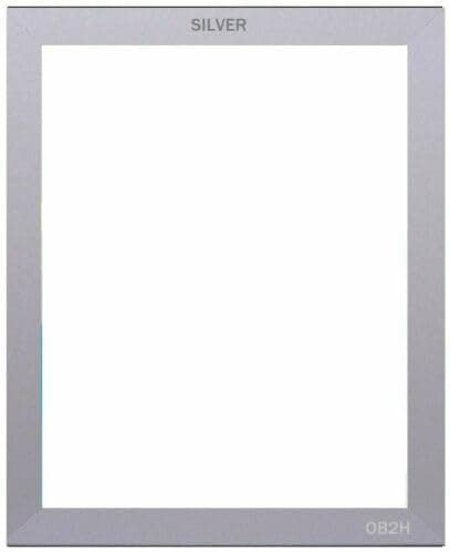 Image of FRAMES A1 A2 A3 A4 A5 All, SIZES POSTER, PICTURE, FRAMES (Silver, A2(594 x 420 mm)
