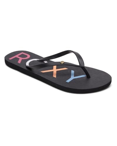 Image of Roxy Women's Sandy Beach & Pool Shoes, (Black Multi Bk5), 4 UK