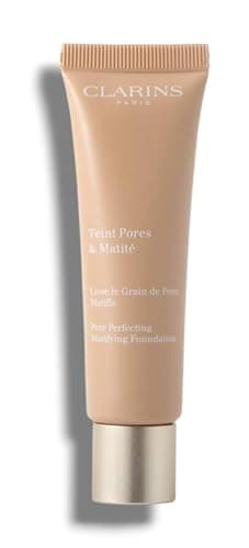 Image of Clāríns | TEINT PORES & MATITÉ 03 - Pure Perfecting Matifying Foundation - 03 Nude Honey | 30mL[Box Excluded]