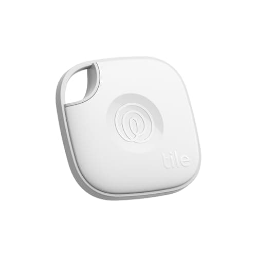 Image of Tile by Life360 Mate - Bluetooth Tracker, Keys Finder and Item Locator for Keys, Bags and More. Phone Finder, Both iOS and Android Compatible, Pack of 1 (White)