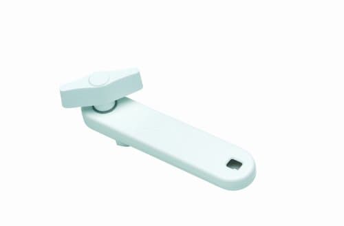 Image of Culinare C10007 Lift Off Tin Opener | White | Plastic/Stainless Steel | Manual Can Opener | Side-Cutting/Clean Lid Removal/for Left or Right-Handed Users