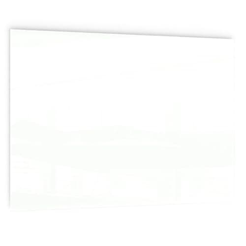 Image of ALLboards Magnetic White Glass Board 90x60cm, Frameless, Glass Magnetic Whiteboard, Tempered Glass Writing Board