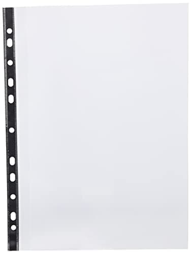 Image of Tiger Stationery 301523 A4 Expanding Poly Punched Pockets File (Pack of 5)