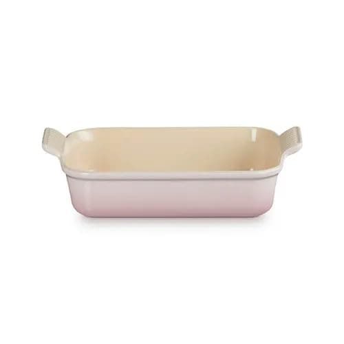 Image of Le Creuset 23cm Deep Square Baking Dish Shell Pink