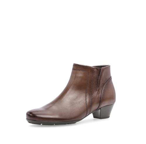 Image of Gabor Heritage Trudy Tan Leather Womens ankle boots 75.638.24