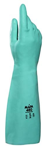 Image of MAPA Professional ULTRANITRIL 480, Size 8, Chemical Protective Gloves, (1 Pair)