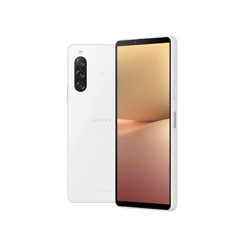 Image of Sony Xperia 10 V White - 6.1 Inch 21:9 Wide OLED - Triple lens - Lightweight & Compact - 3.5 mm audio jack - Android 13 - SIM free - 6GB RAM - 128GB Storage - IP65/68 rating - Dual SIM hybrid *1