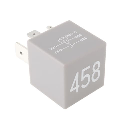 Image of ECSiNG Relay 458 5-pin 12V 1K0906381 Compatible with Audi Compatible with Golf Jetta MK5 MK6
