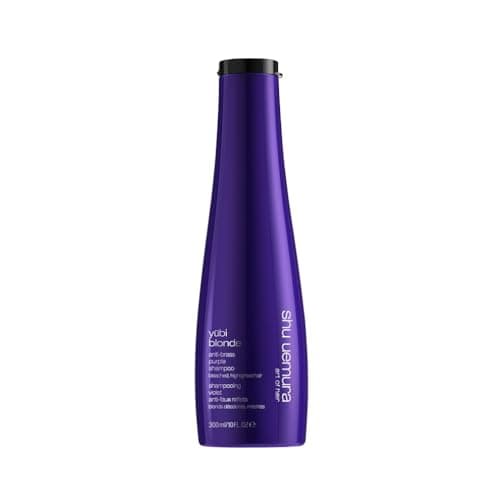 Image of Shu Uemura, Glow Revealing Shampoo Yubi Blonde, Bleached/Highlighted Blonde Hair, Enriched with White Peony, Shine & Colour, 300 ml