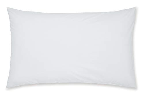 Image of Catherine Lansfield Easy Iron Percale Standard Pillowcase Pair White