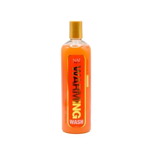 Image of NAF Warming Wash 500ml – No-Rinse Post-Exercise Wash for Horses – Gently Warms & Cleans Muscles After Work – With Ginger & Clove Essential Oils