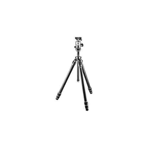 Image of Gitzo GT3532 + GH3382QD tripod Digital/film cameras 3 leg(s) Black,Metallic