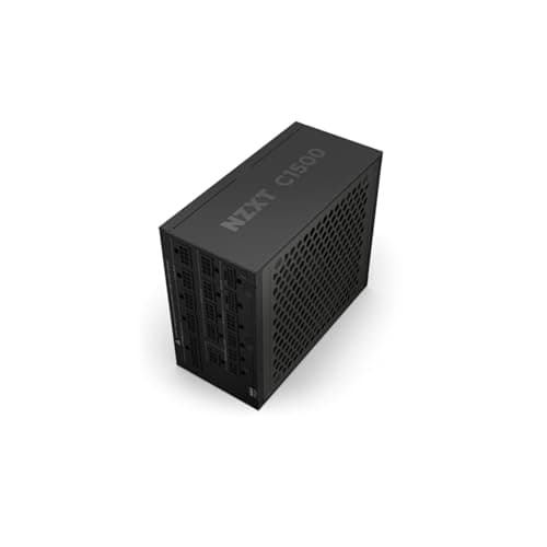 Image of NZXT C1500 Platinum ATX 3.1 | Fully Modular Quiet Gaming Computer Power Supply | 1500W | 80 PLUS Platinum| Two 12V-2x6 Connectors | Zero Fan Mode | Black