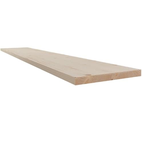 Image of Snowdon Timber Spruce Furniture Board (T) 18mm (W) 200mm (L) 1150mm Pack of 4