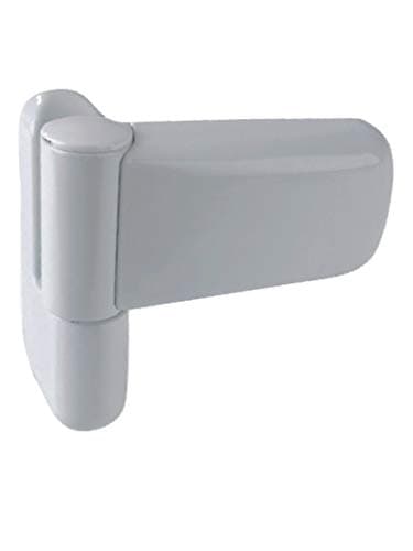 Image of Mila Ideal Flag Upvc Door Hinge White Colour 100mm Heavy Duty