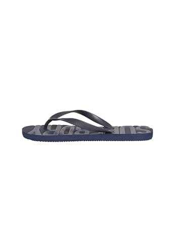 Image of Superdry VINTAGE VEGAN FLIP FLOP MF310263A RICH NAVY TONAL SIZE 12-13, Rich Navy Tonal, 11.5/12 UK