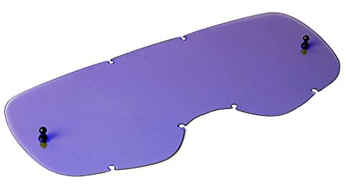 Image of Fox Airspace/Main Ii Chrm Lexan Lens Blue