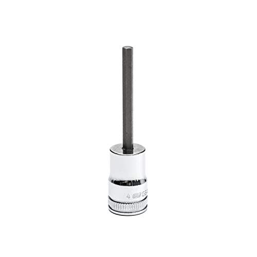 Image of GEARWRENCH 3/8" Drive Mid Length Hex Bit Metric Socket 4mm, 82539