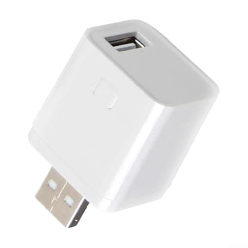 Image of MeevrgR USB Power Adapter with Timer Function – Wi-Fi Enabled for Remote Control via Mobile App, White(1 Gang)