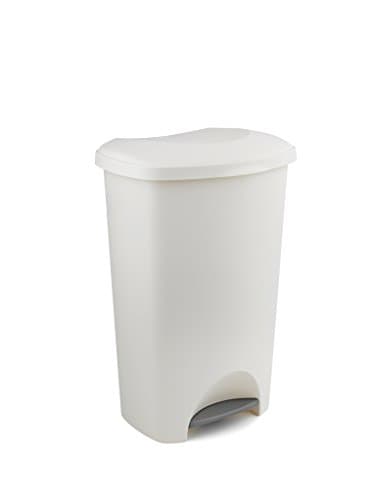 Image of Addis Family Pedal Bin, Linen/Cream, 50 Litre