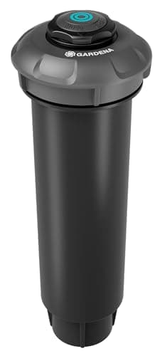 Image of Gardena Sprinkler System Pop-up Sprinkler MD80: Pop-up irrigation system for medium lawns up to 80 m², range from 3.5–5 m, with rotary nozzle, 1/2 inch male thread (8232-20)