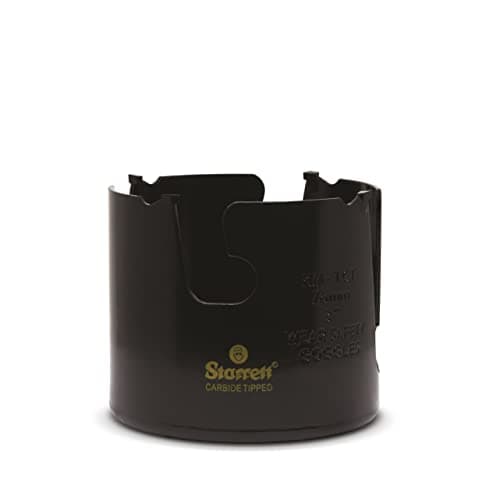 Image of Starrett Tungsten Carbide Tipped Holesaw - MPH0300 Multi Purpose Cut TCT Hole Saw Cutter - For Wood MDF Plastics Ceramic Wall Tiles - 76mm