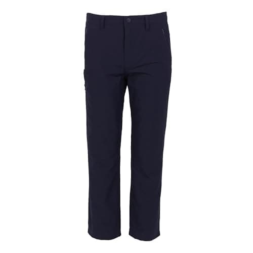 Image of Regatta Boys Junior Highton Walking Trousers, Stretch & Water Repellent - Suitable for Walking & Hiking. Black
