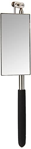 Image of DURATOOL D00274 Telescopic Inspection Mirror – 50 × 100mm, Cushioned Grip Handle